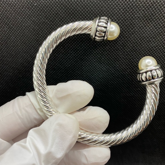 Silver Twisted Bracelet - Picture 3 of 6